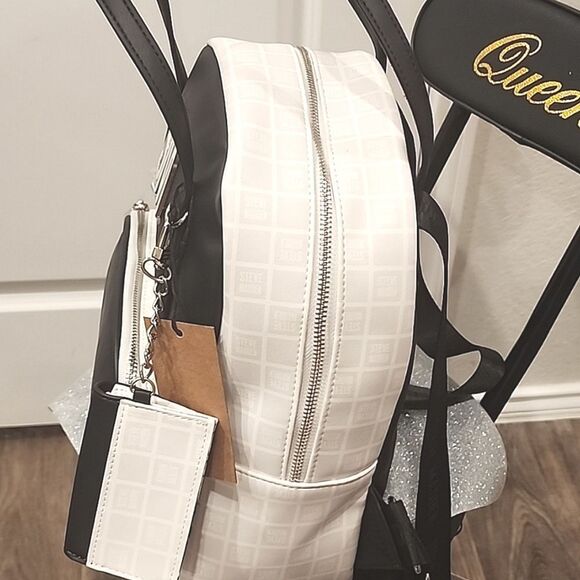 Steve Madden BHeather Block Logo Backpack